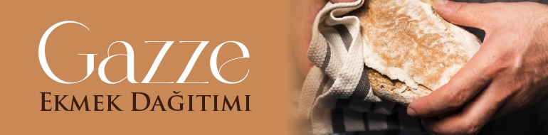 GAZZE EKMEK DAĞITIMI